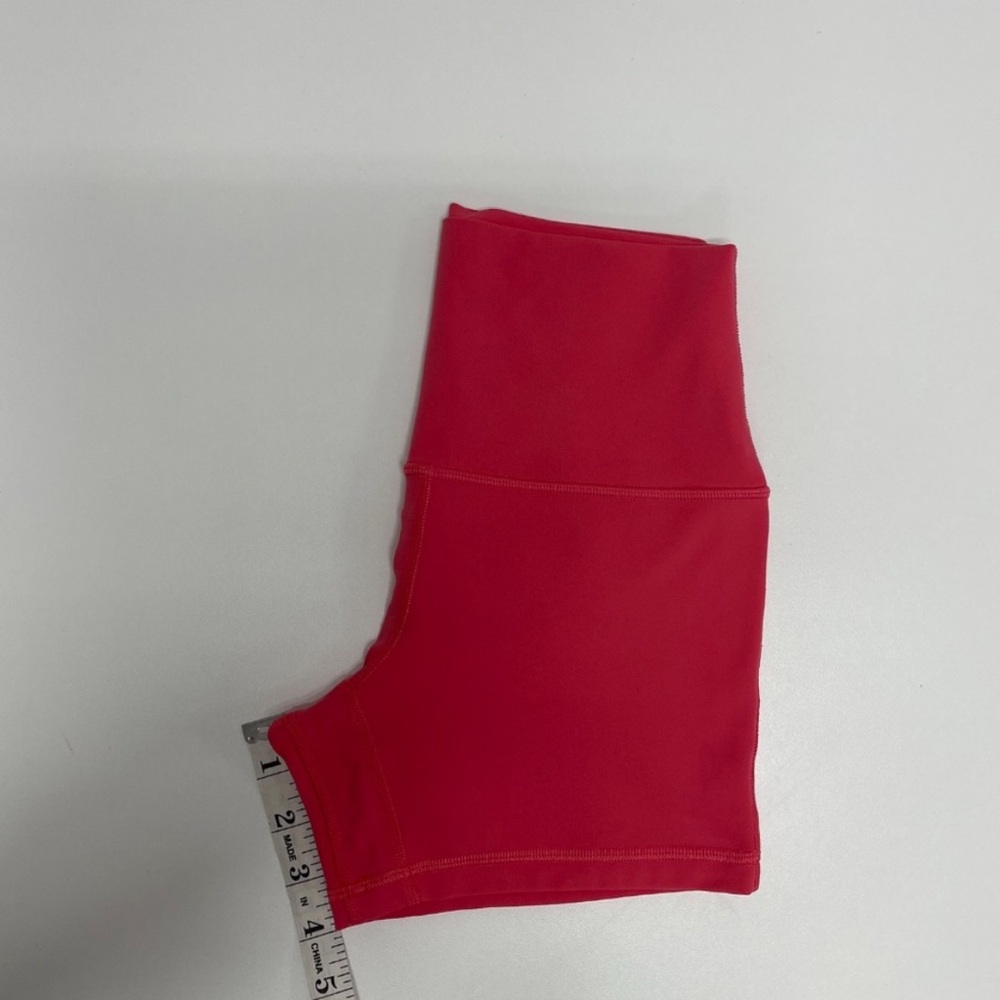 Woman’s Pink Lululemon Align Shorts 4” Size 4 - Picture 8 of 10